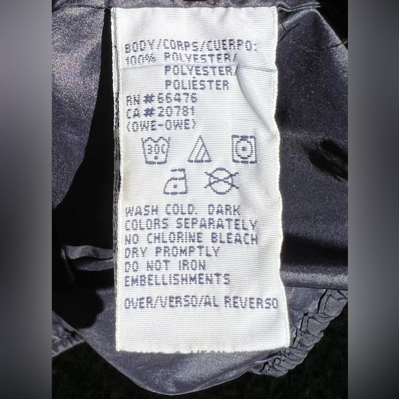 Tommy Hilfiger Signature Hoodie Windbreaker Jacket, Black, 90s, Y2K, Medium - Picture 5 of 6